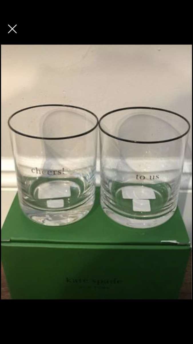 Kate spade whiskey glasses
