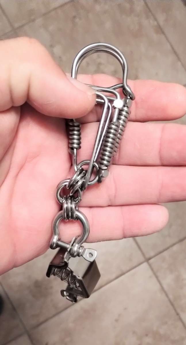 Stainless Steel Work Gloves Clip