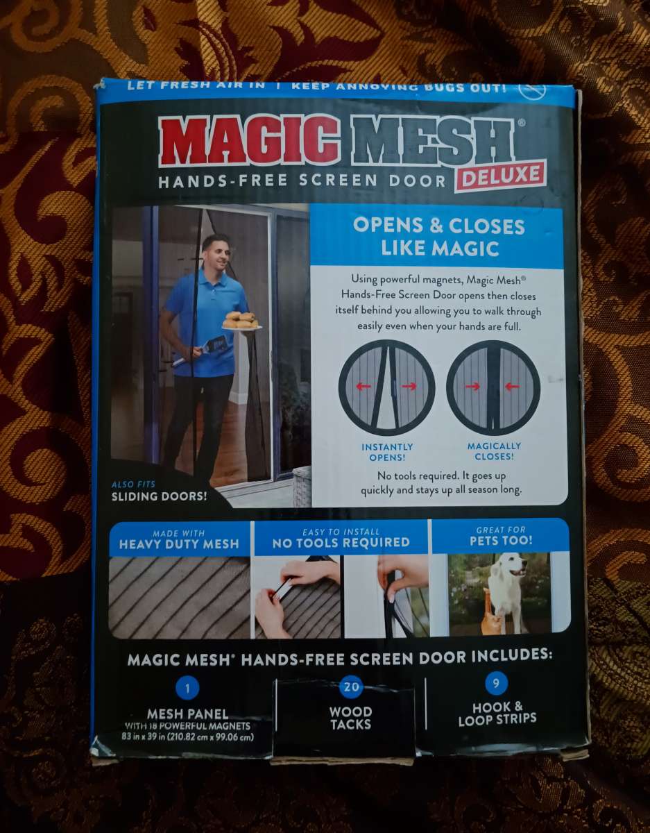 Magnetic Screen Door