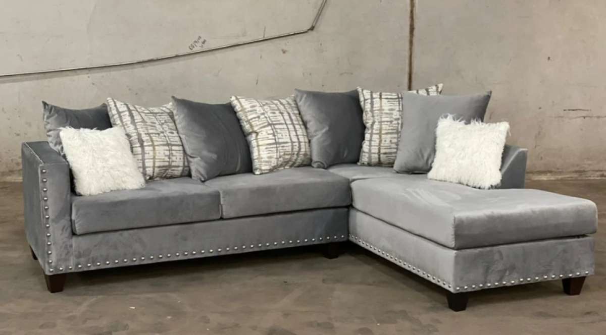 Santos gray raf sectional