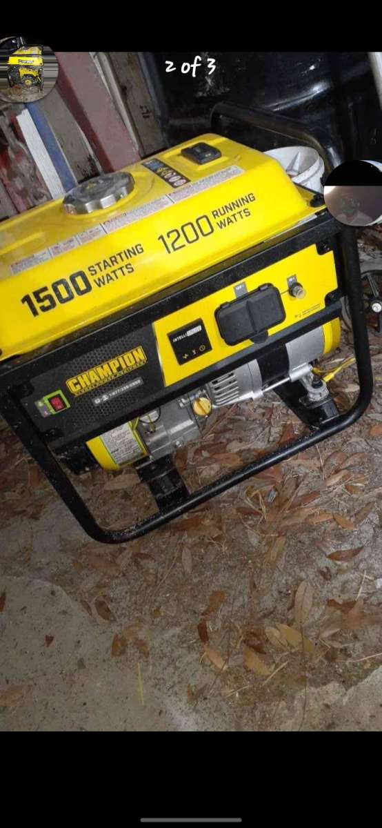 1500 watt generator