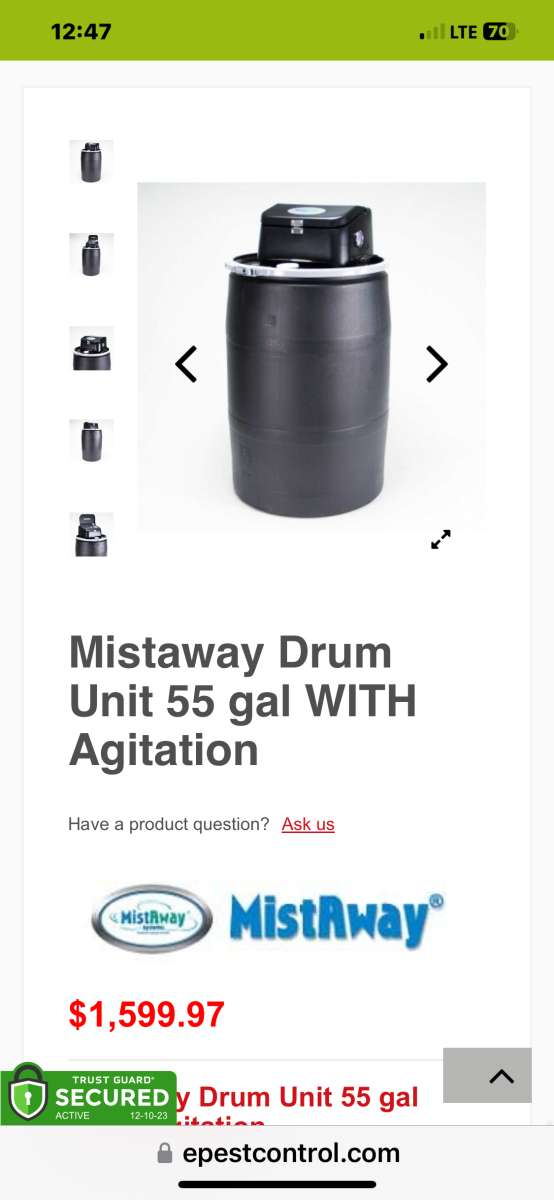 MistAway repellent systems GREAT DEAL
