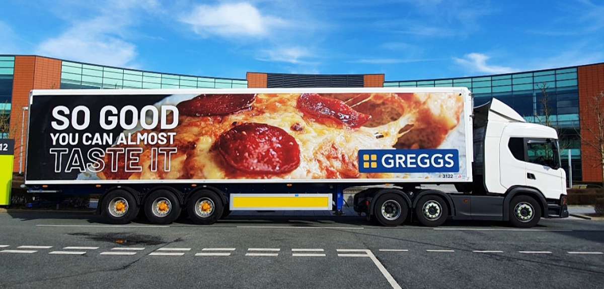 Large truck stickers