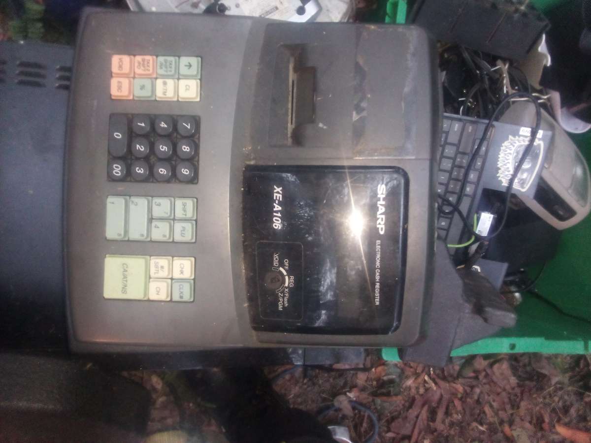 sharp ex a106 cash register