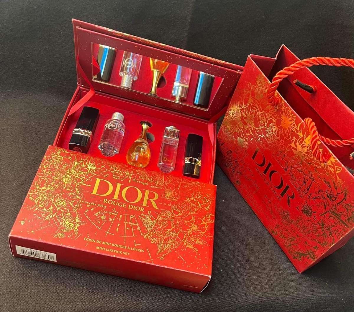 DIOR 999 matte720 velvet  jadore 5ml dior addict 5 ml and