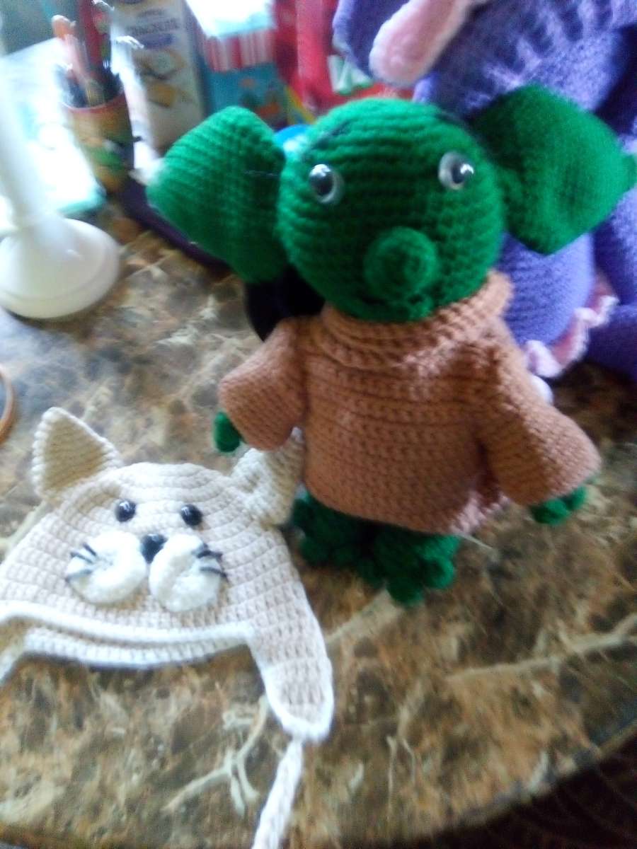 custom knitted dolls