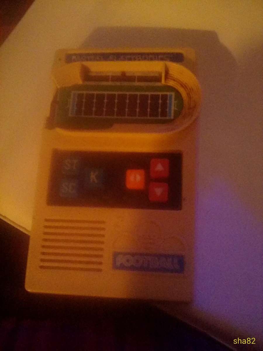 mattel electronic old school football game