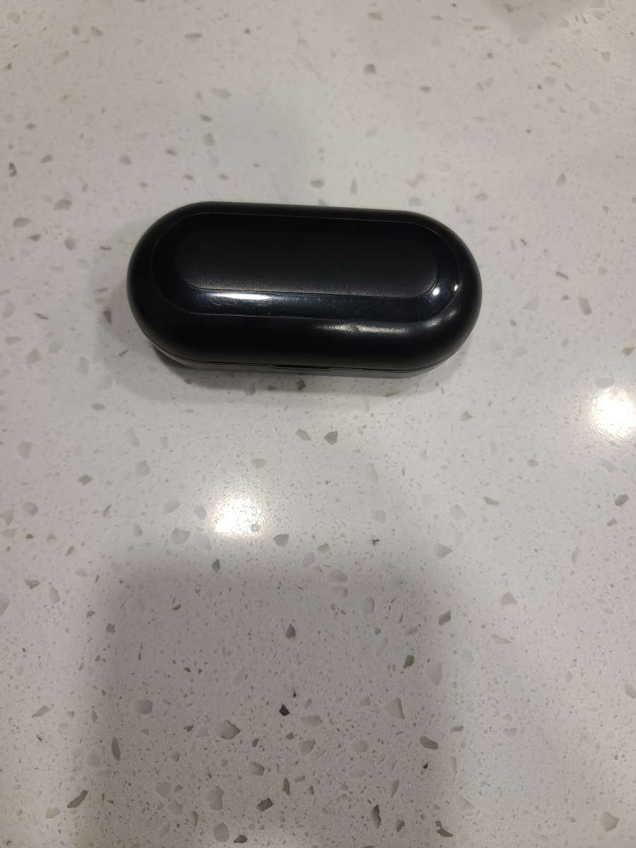 earbuds and a Galaxy watch band and iron and entertainment s