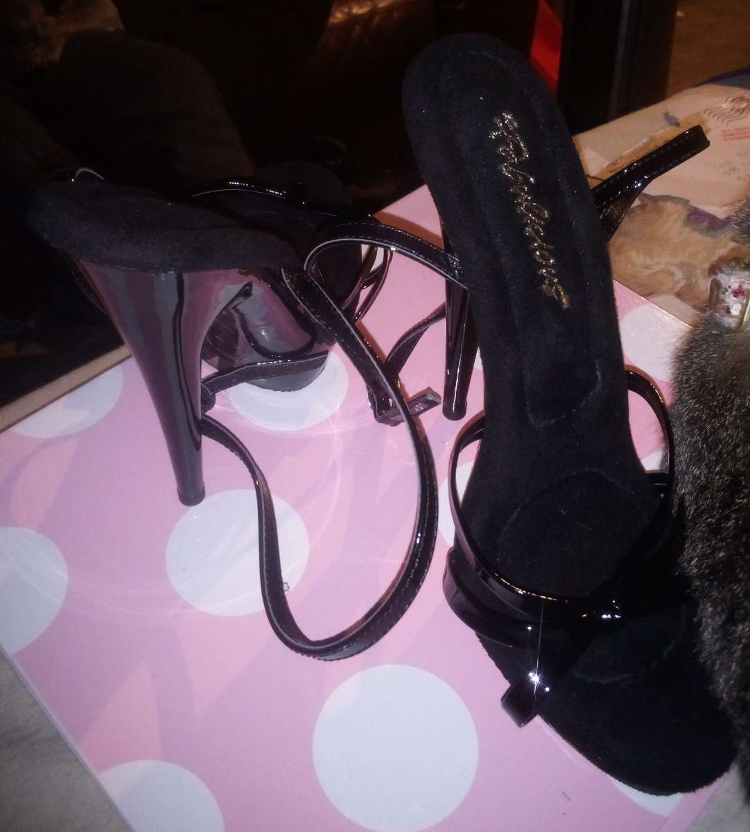 Pleaser SULTRY 638 Wrap Around Knotted Strap Sandal