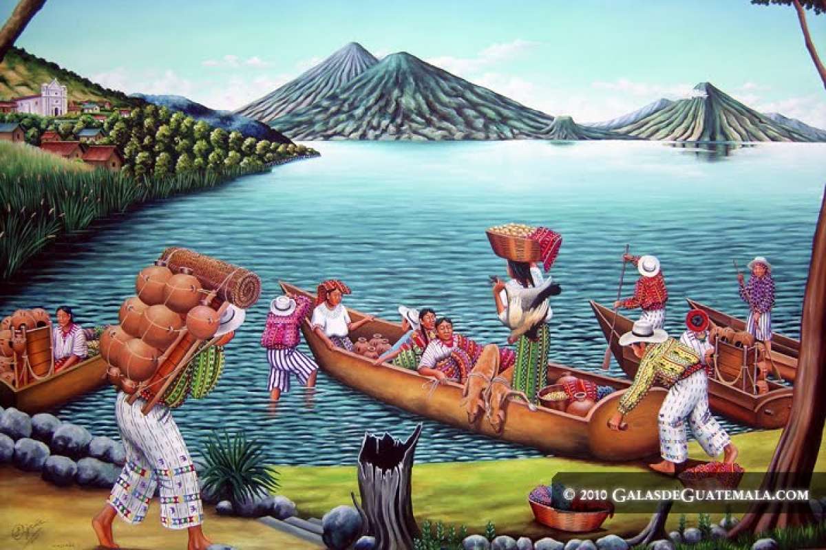 Wall stickers for Guatemalan restaurant