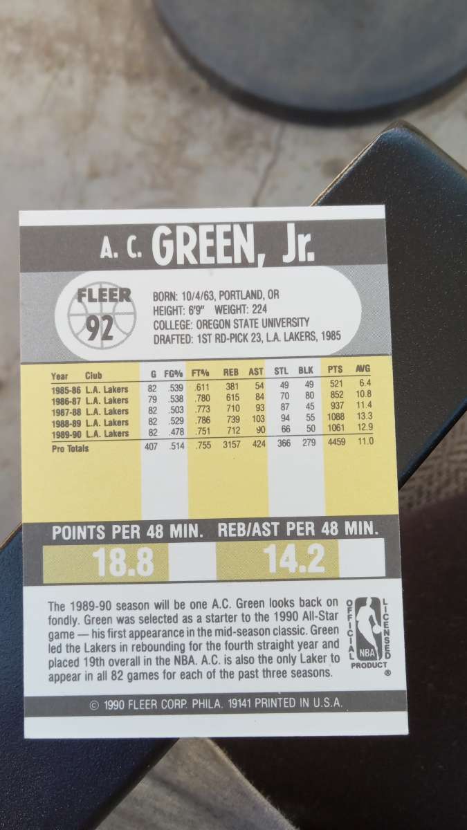 NBA BASKETBALL CARD