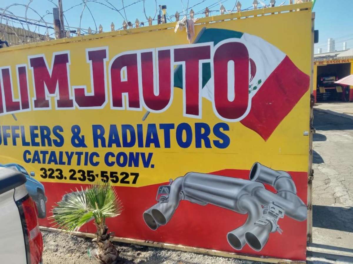 large hand painted signs for business