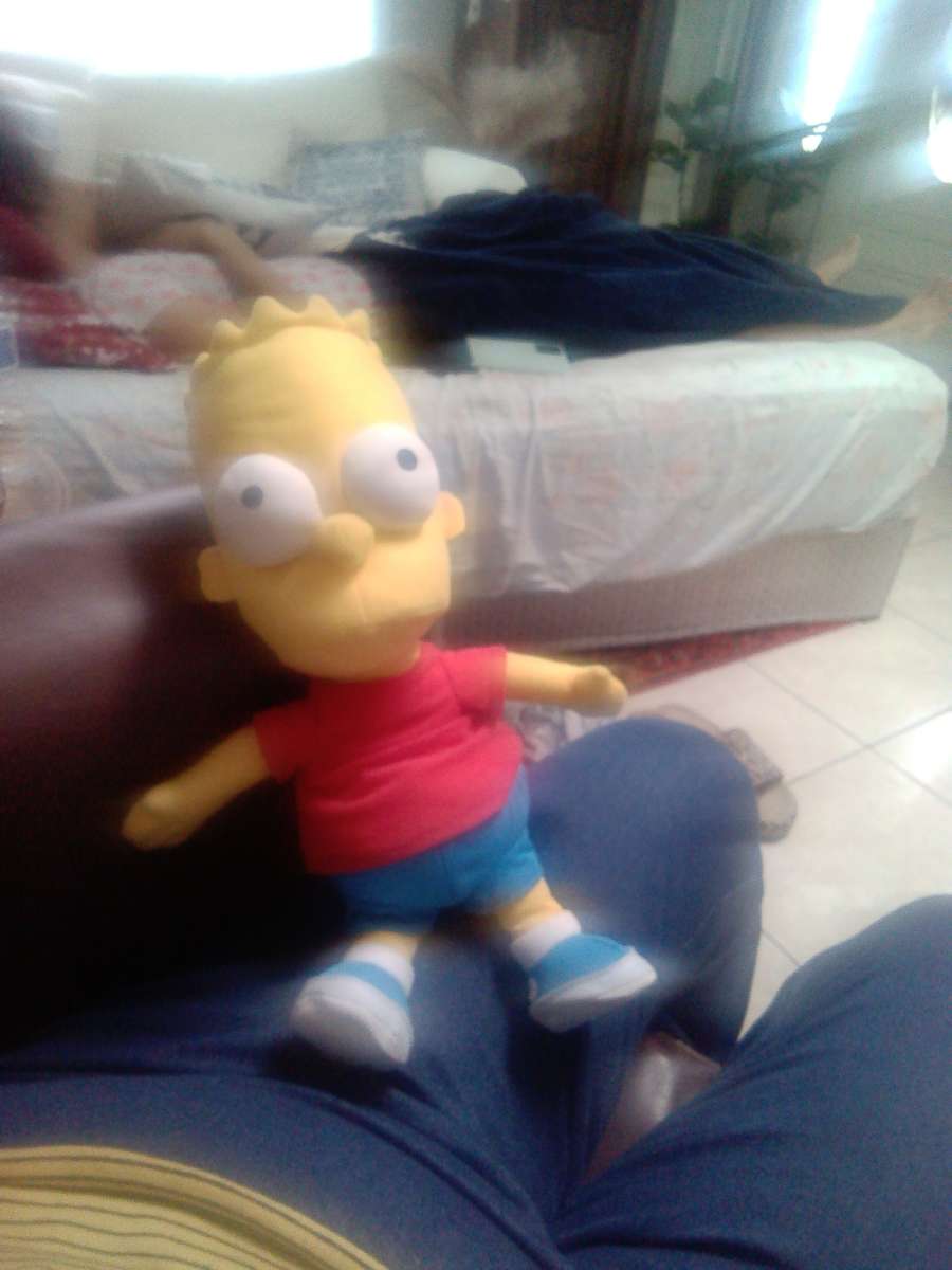 I have a collectible Bart Simpson plush