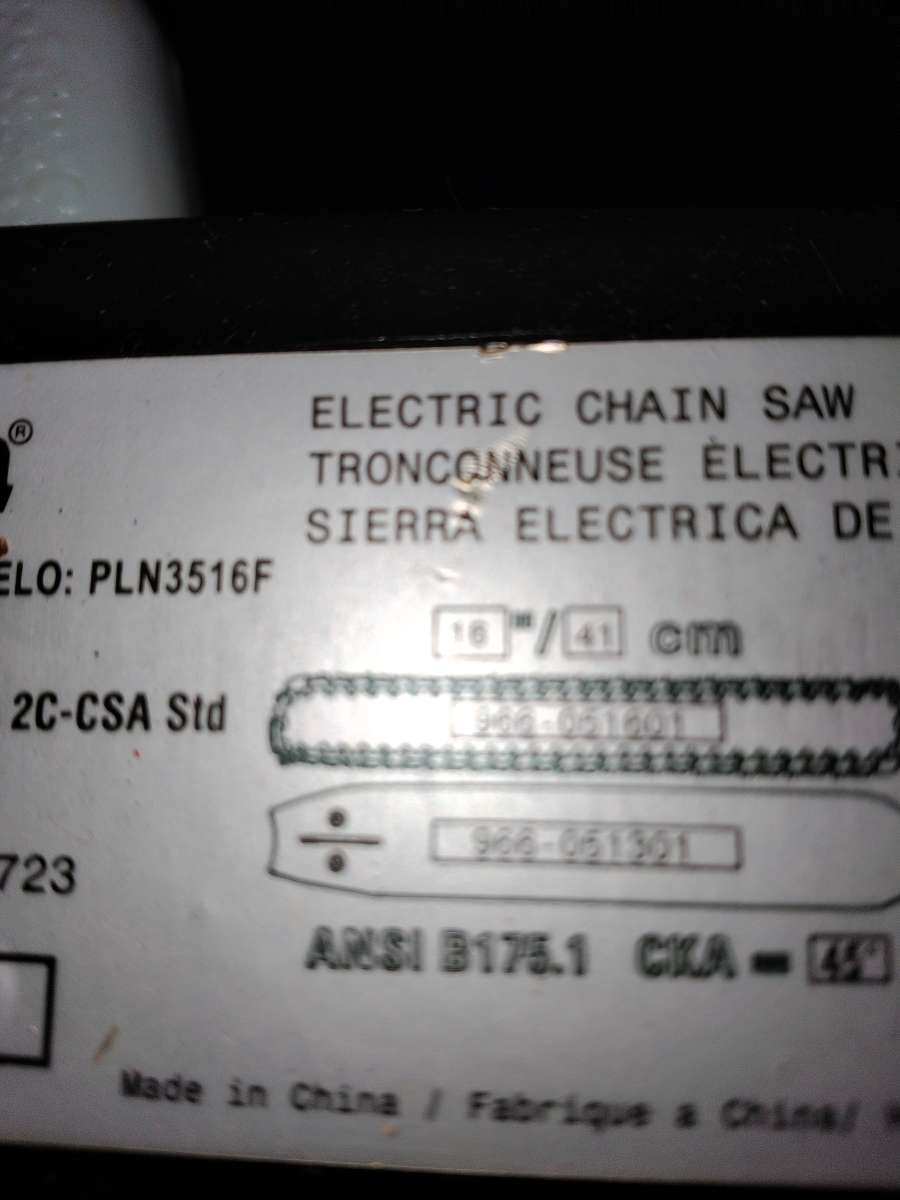 Poulor 35 HP electric chainsaw