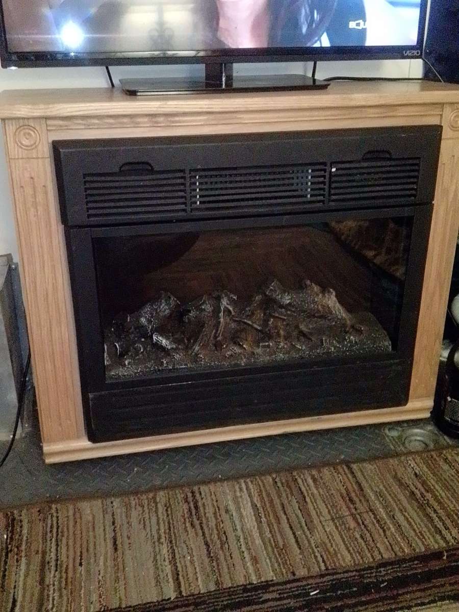 electric Amish fireplace