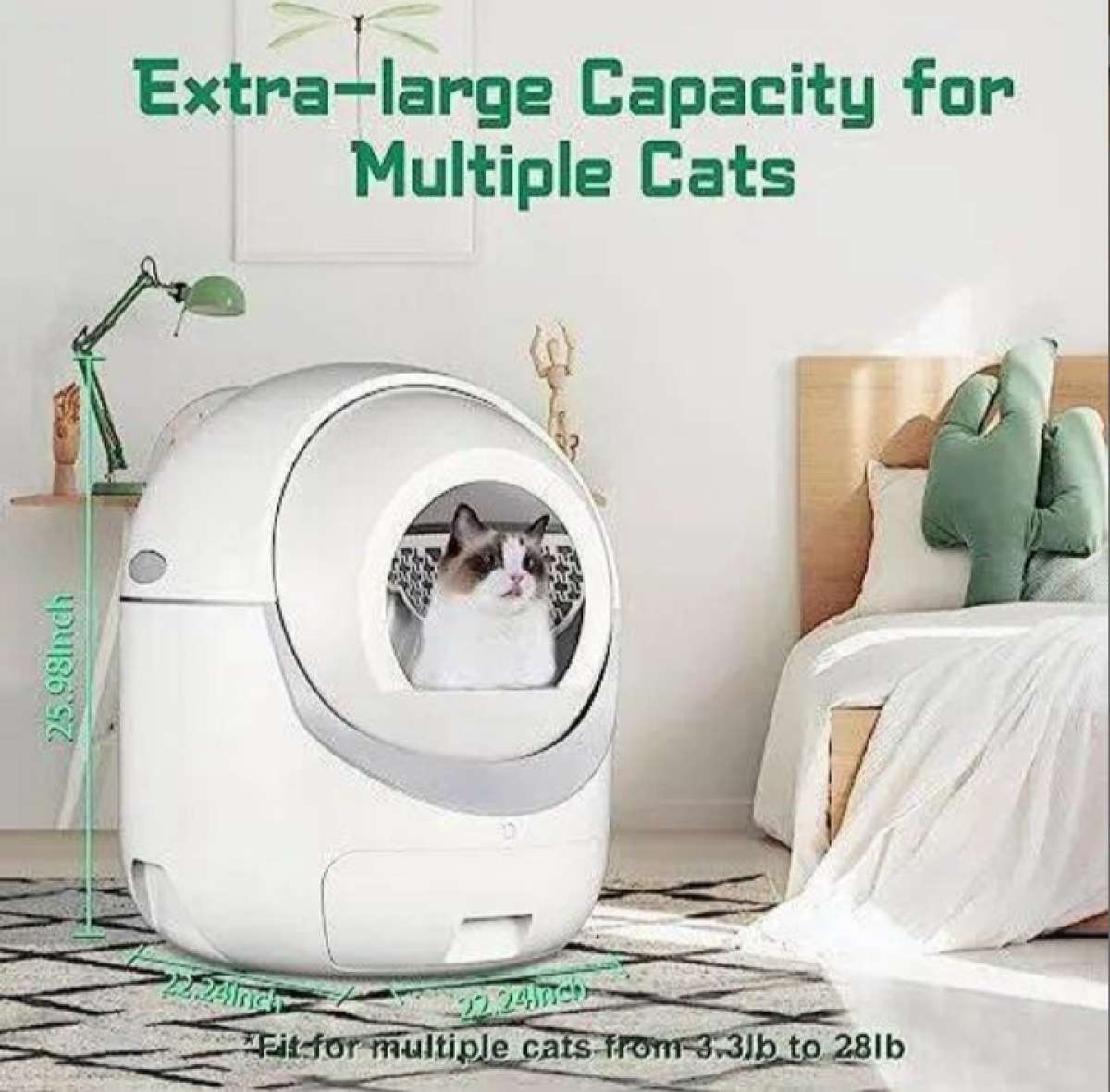 BNIB Self Cleaning XL litter box