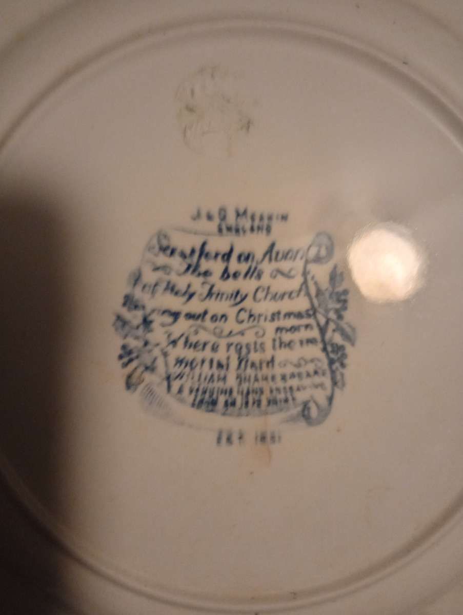 DECORATIVE PLATE EXCELLENT CONDITION