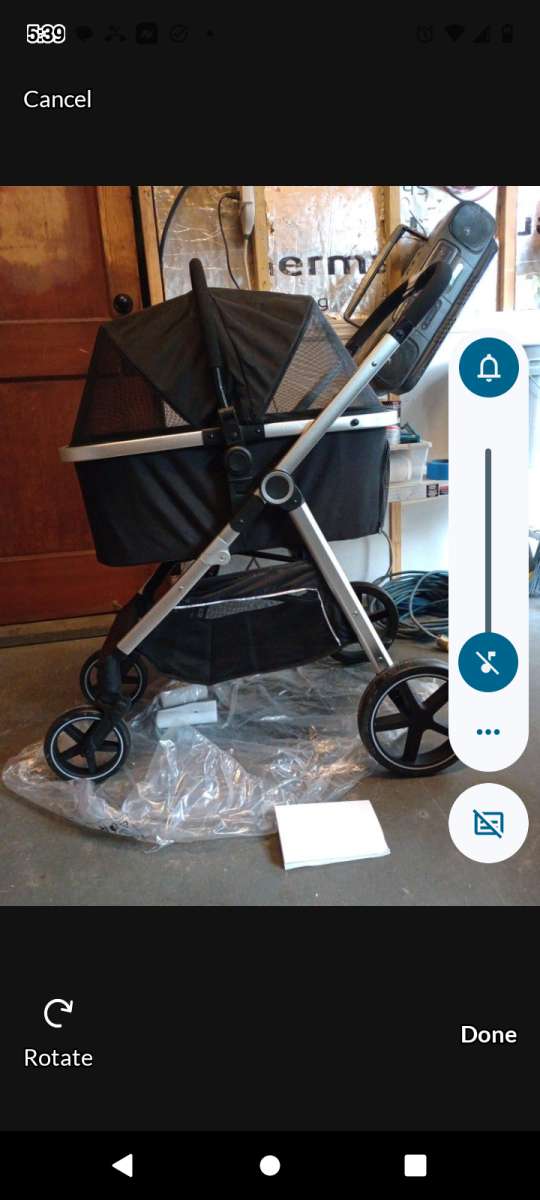 Dog Carseat and stroller combo
