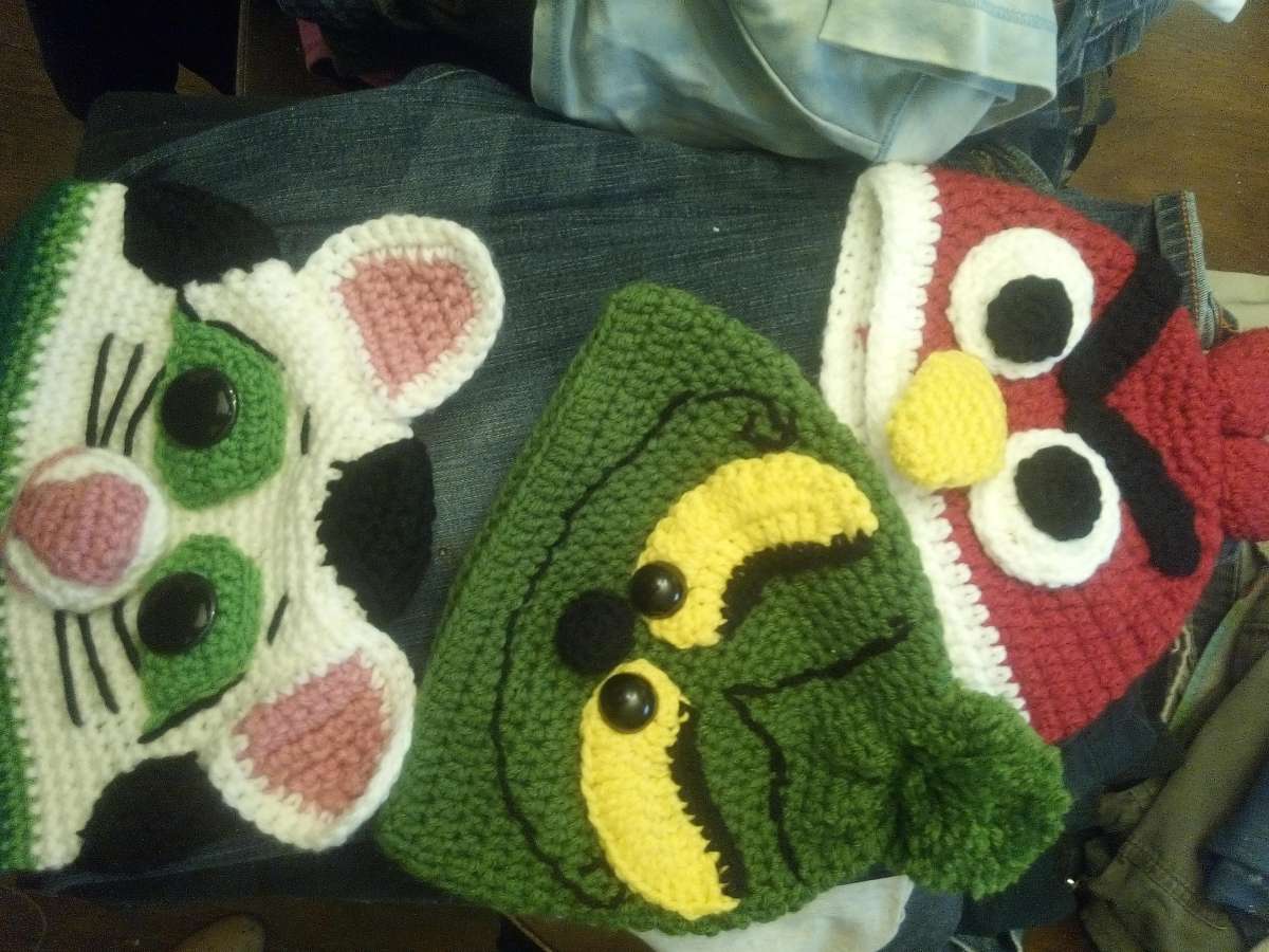 custom knitted dolls