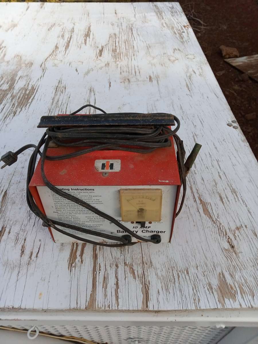 international harvester battery charger