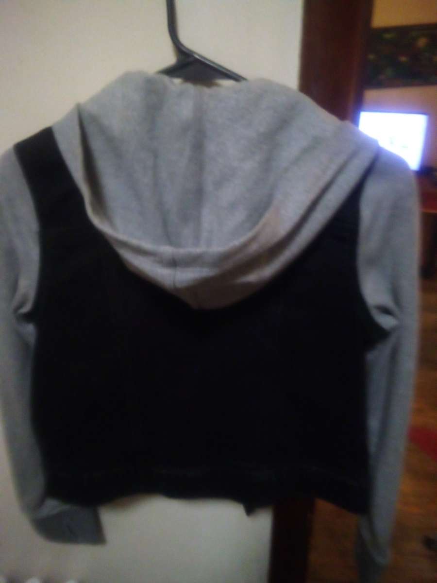 so Brand Denim Stretch Hooded Snap closure jacket