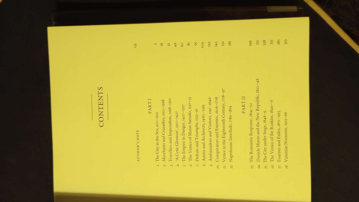 Venice The Biography Of A City