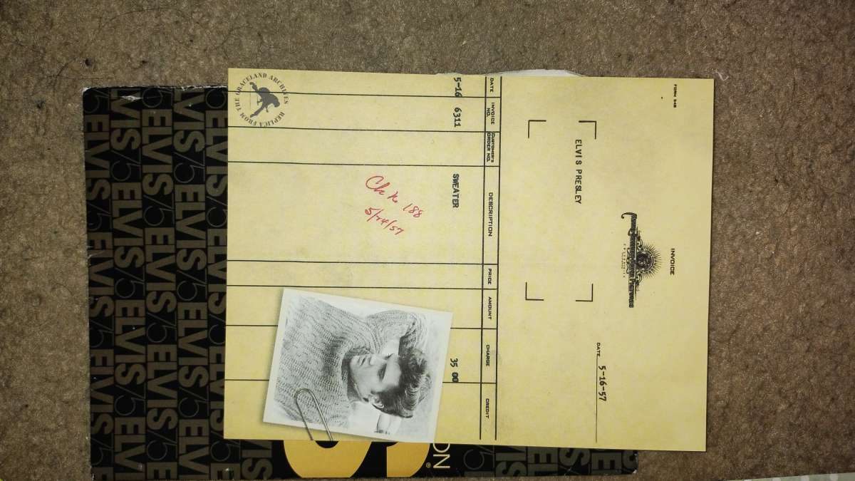Elvis Presley items