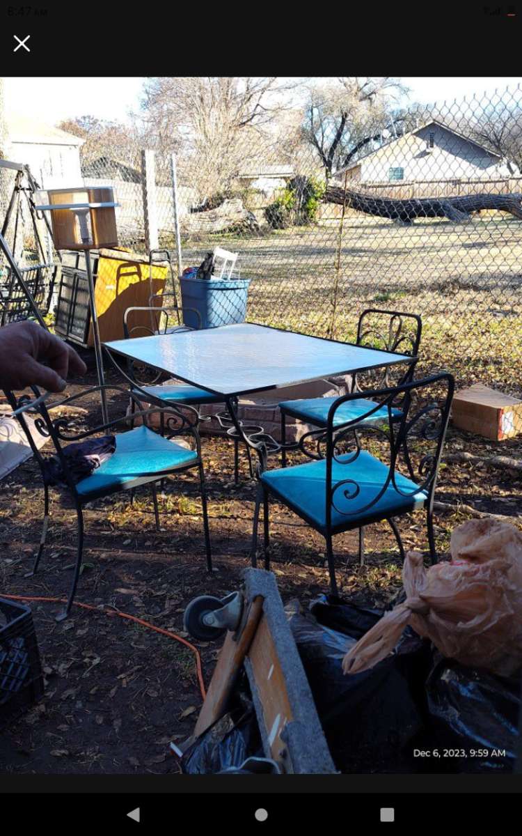 patio furniture