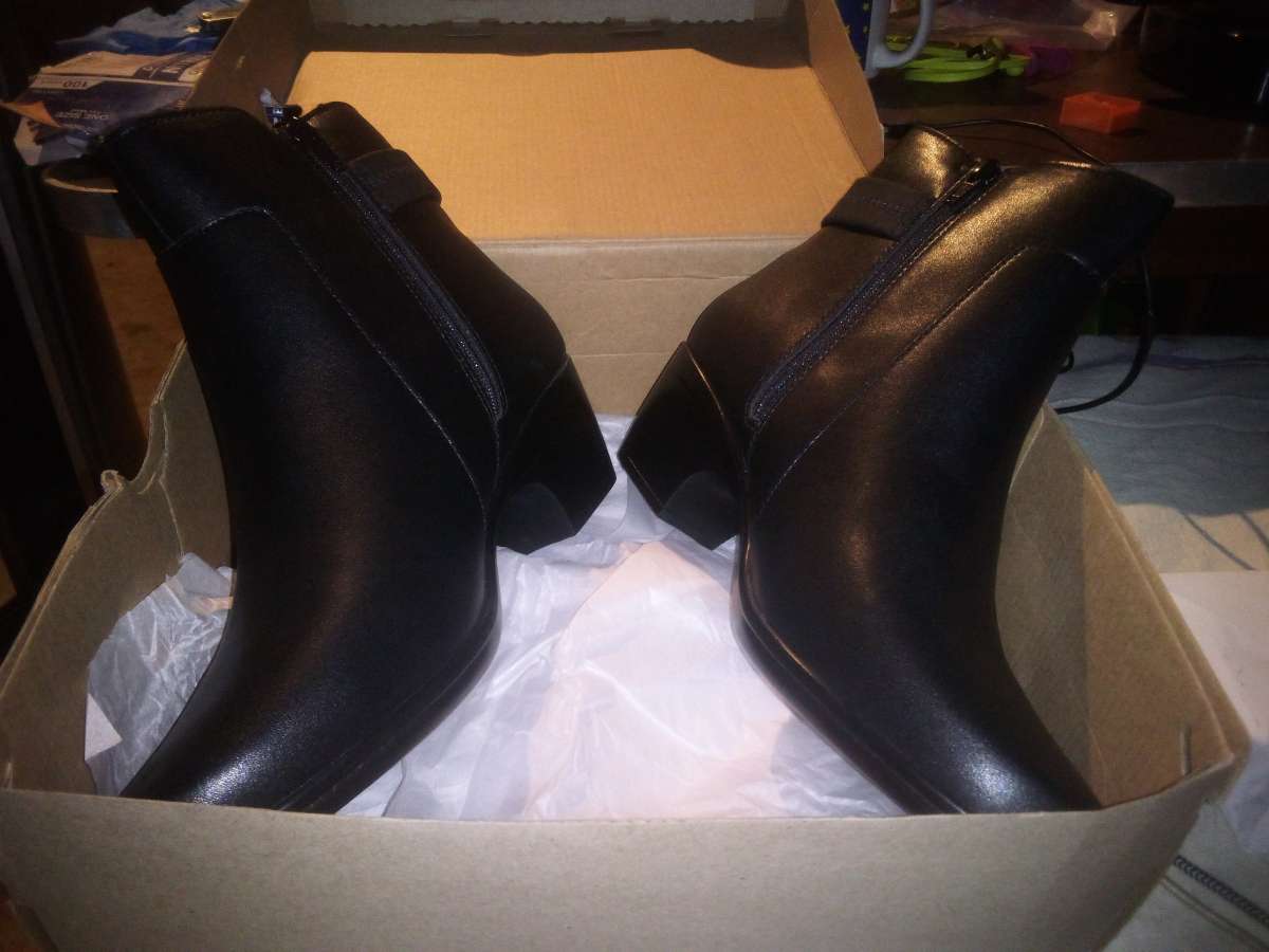 Emily Holly Black Leather