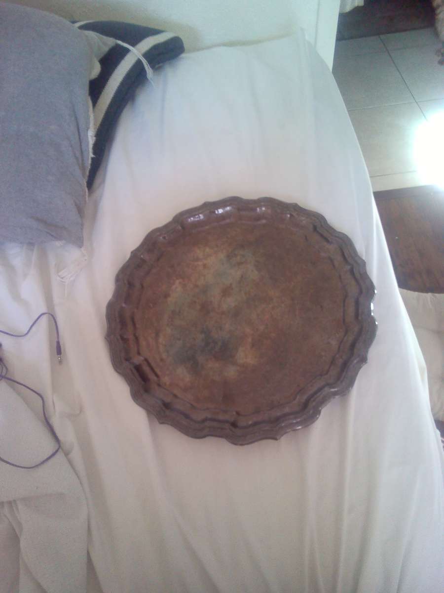silver plated platter