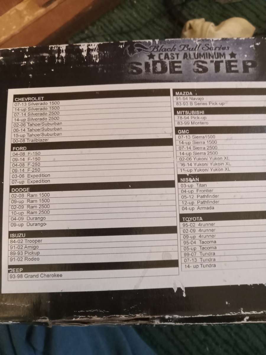 side step for trucks