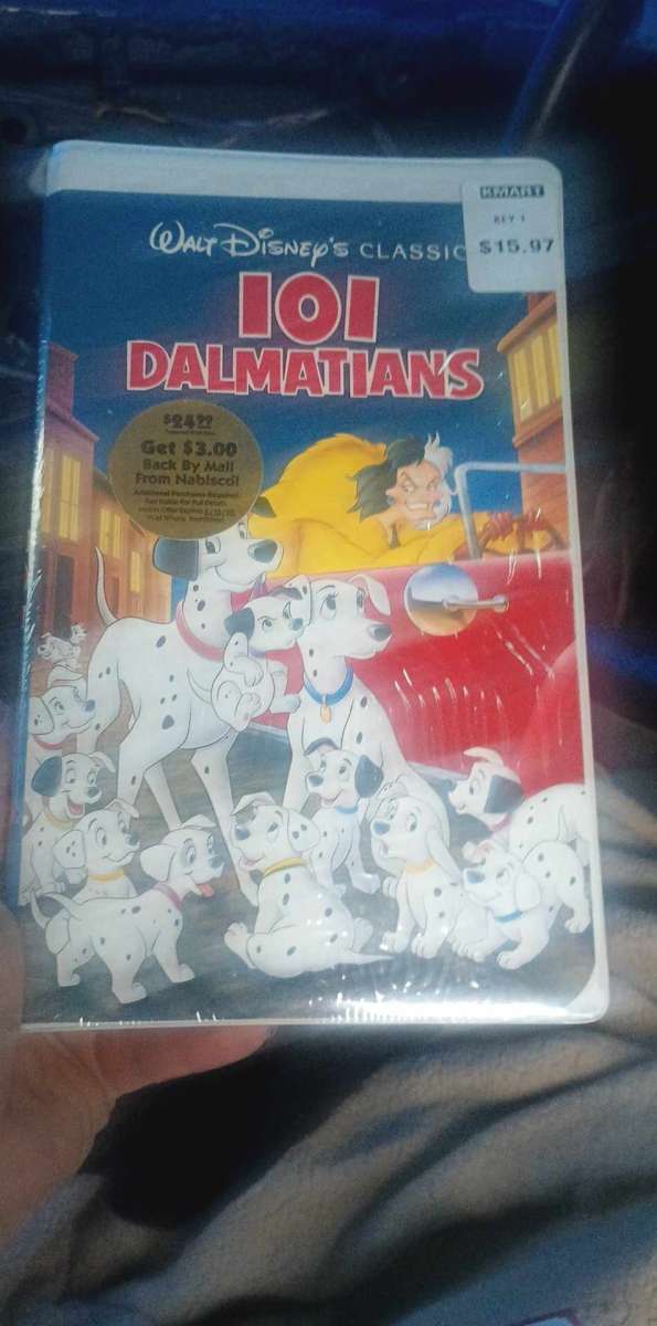 Walt Disneys unopened classic black diamond edition vhs set