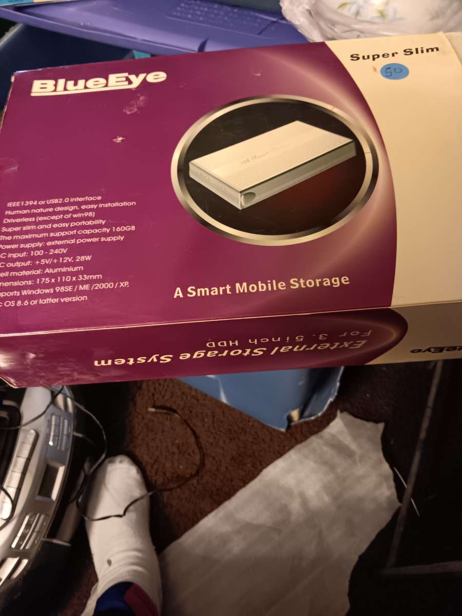 BlueEye external storage system