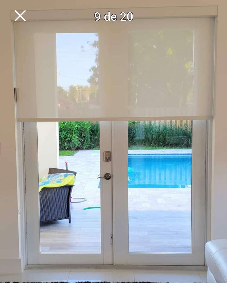 zebra Shades o Roller shades screen and blackout en especial