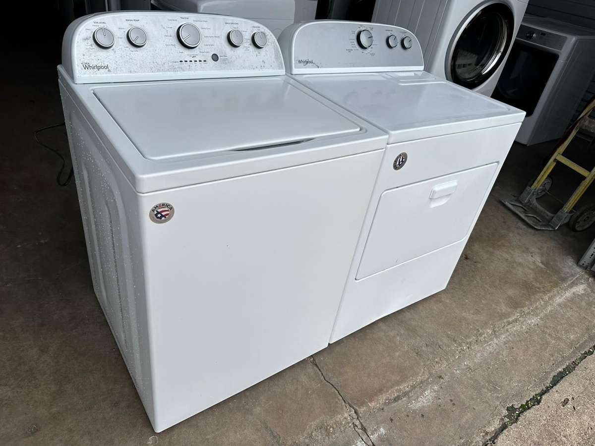 Washer And Electric Dryer