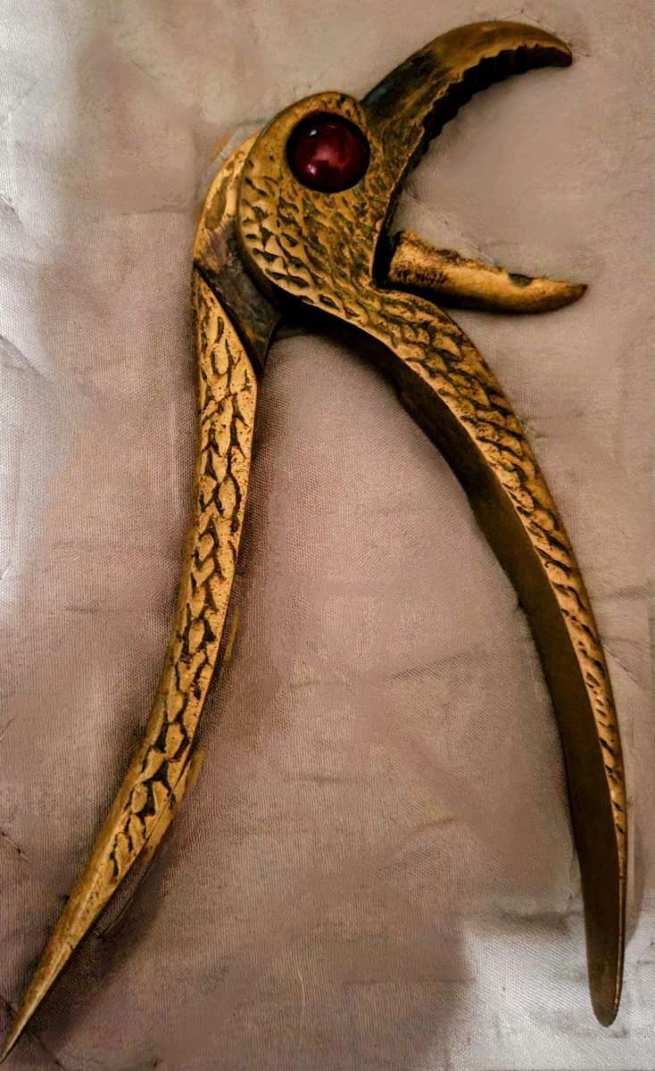 Antique Brass Nutcracker