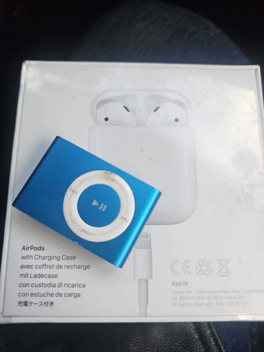 Ipod nano and brand new air pods in box