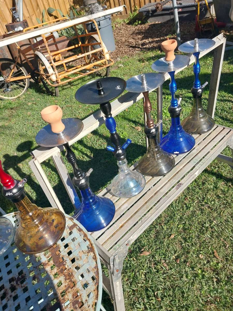 9 hookah faltan Partes faltan las mangueras 1 que otro plato