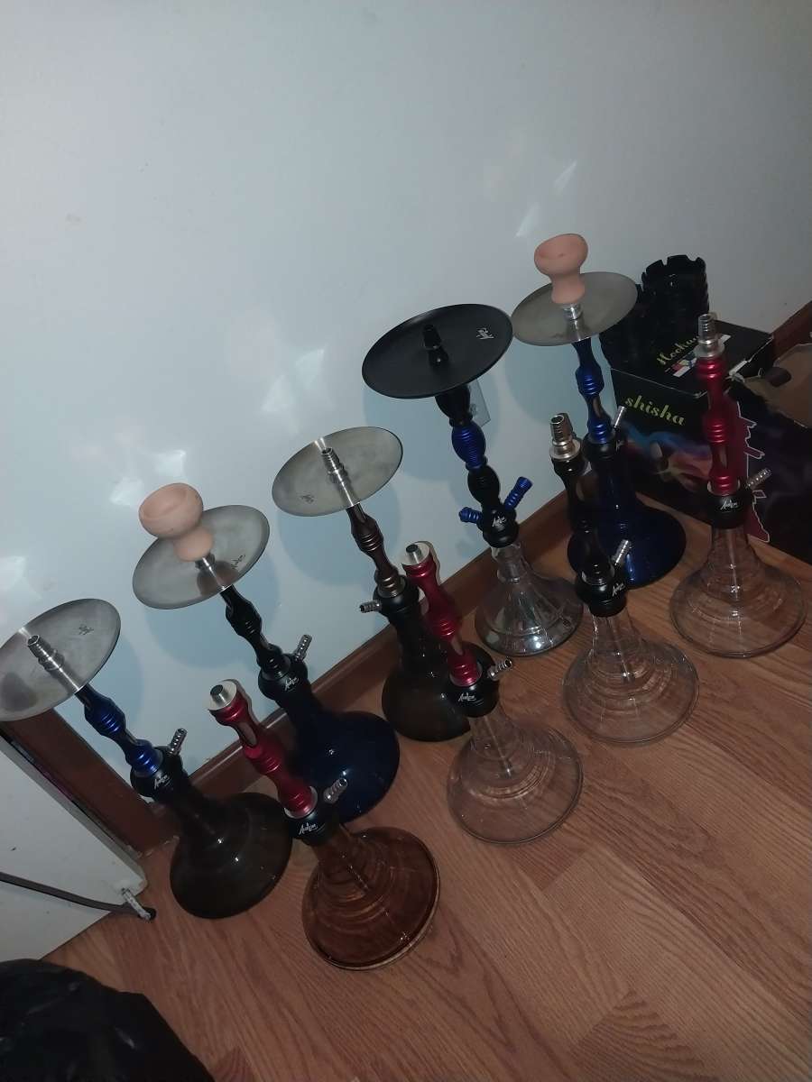 9 hookah faltan Partes faltan las mangueras 1 que otro plato