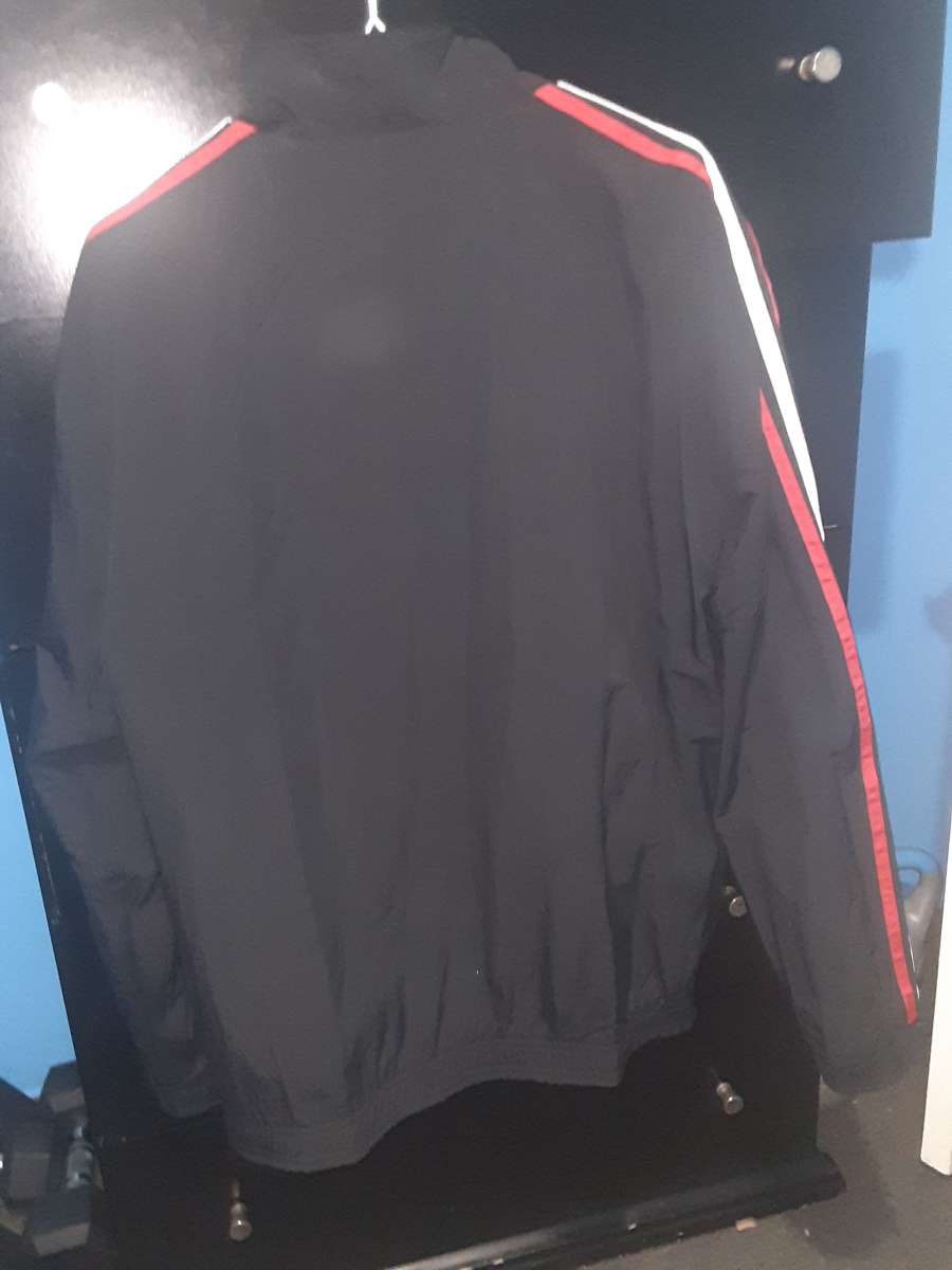 Manchester united jacket double side size xl