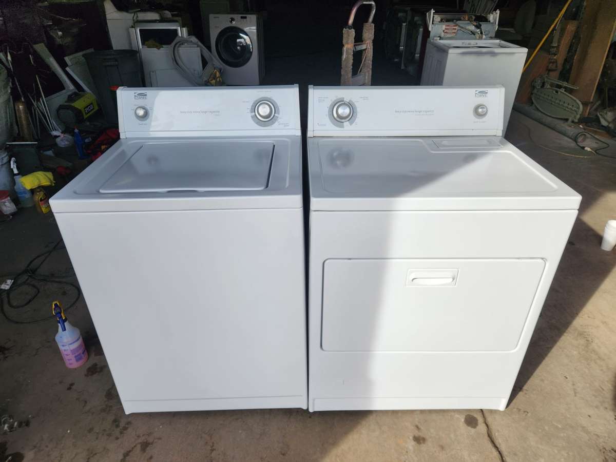 Washer And Electric Dryer