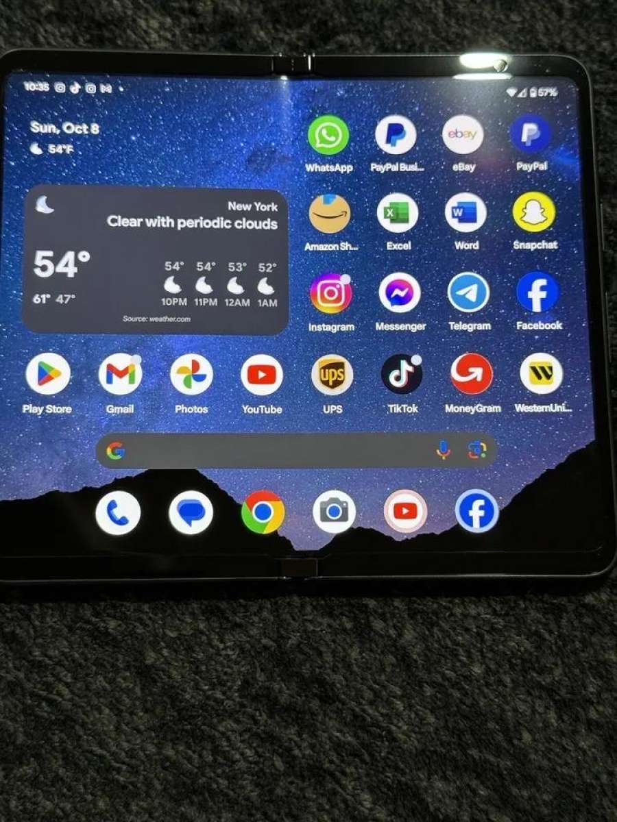 google pixel fold unlocked