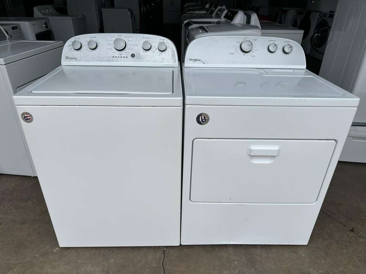 Washer And Electric Dryer
