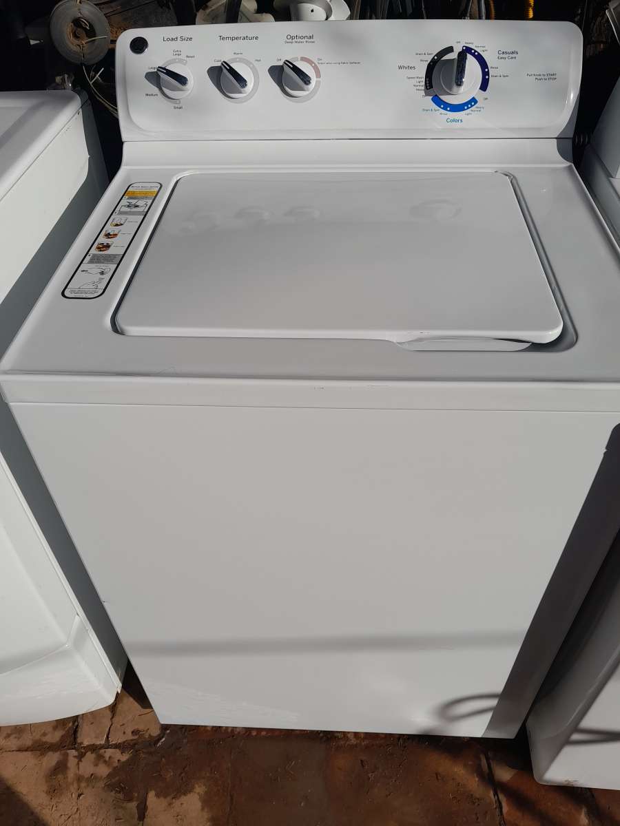 WASHER GE WORKING WITH WARRANTY 6 MONTH