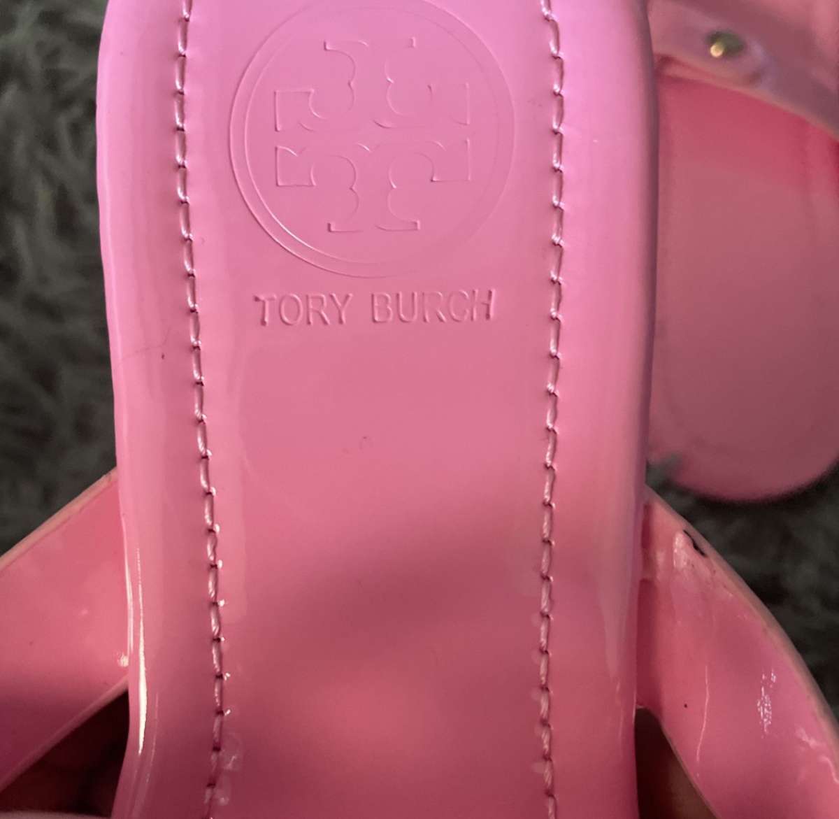 pink Tory Burch sandals