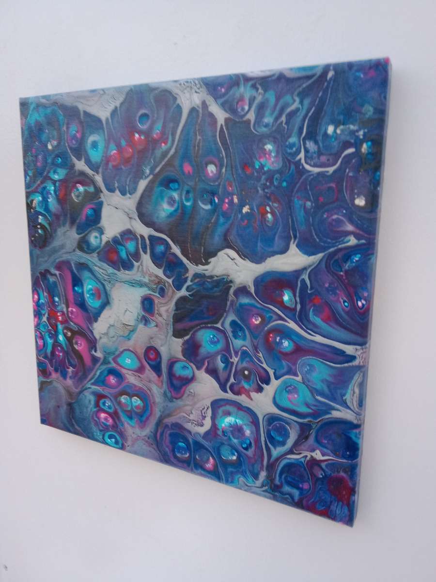 Acrylic Painting on a 12 inch x 12 inch x 1 inch canvas