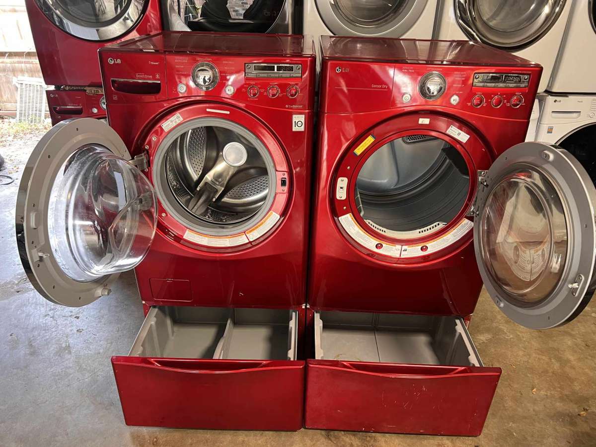 Washer And Electric Dryer