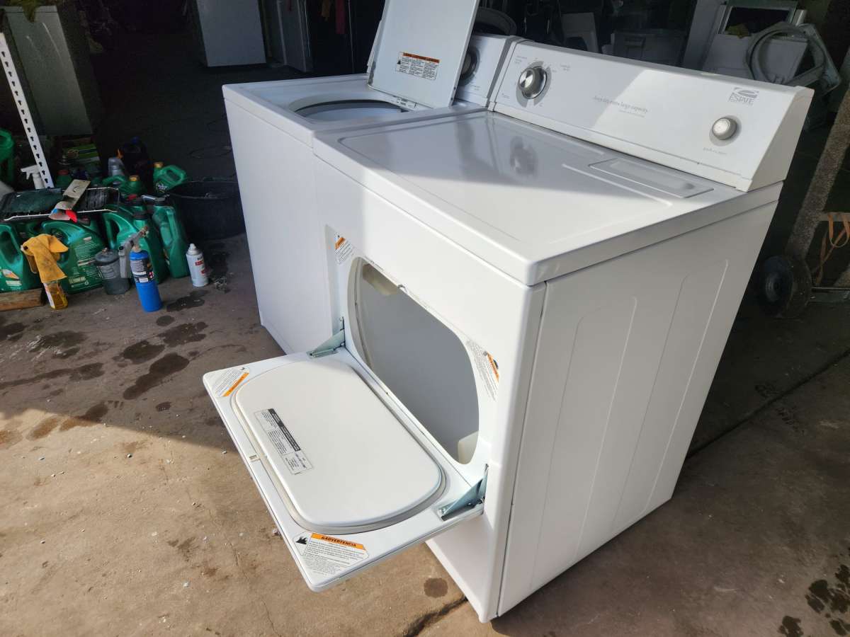 Washer And Electric Dryer