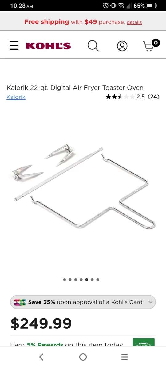 Kalorik 22qt Air Fryer and More