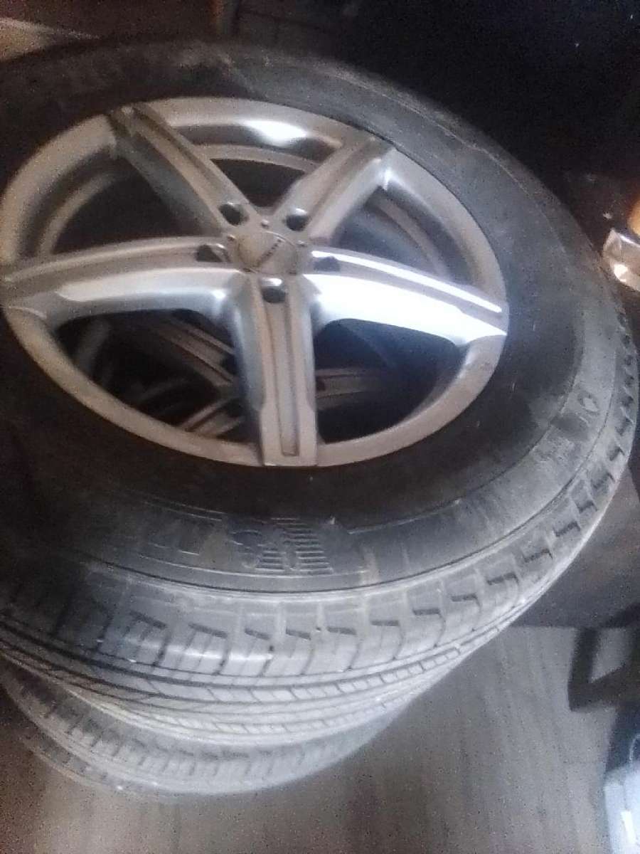 Set of tires Michelin side 17